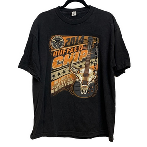 Hot‎ Leathers 2014 Buffalo Chip Music Festival Motorcycle Black Size XL